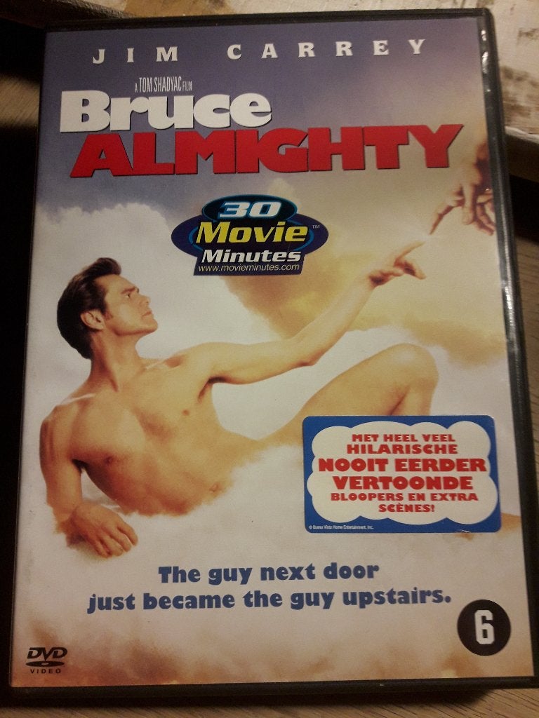 dvd Bruce Almighty (Z176-305), Alle leeftijden, Ophalen of Verzenden, Zo goed als nieuw, Actiekomedie