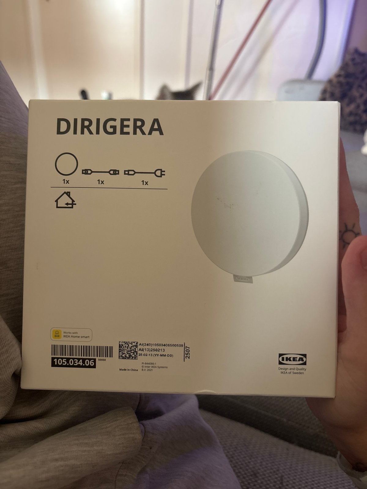 IKEA DIRIGERA Hub voor slimme producten, Ophalen of Verzenden, Nieuw