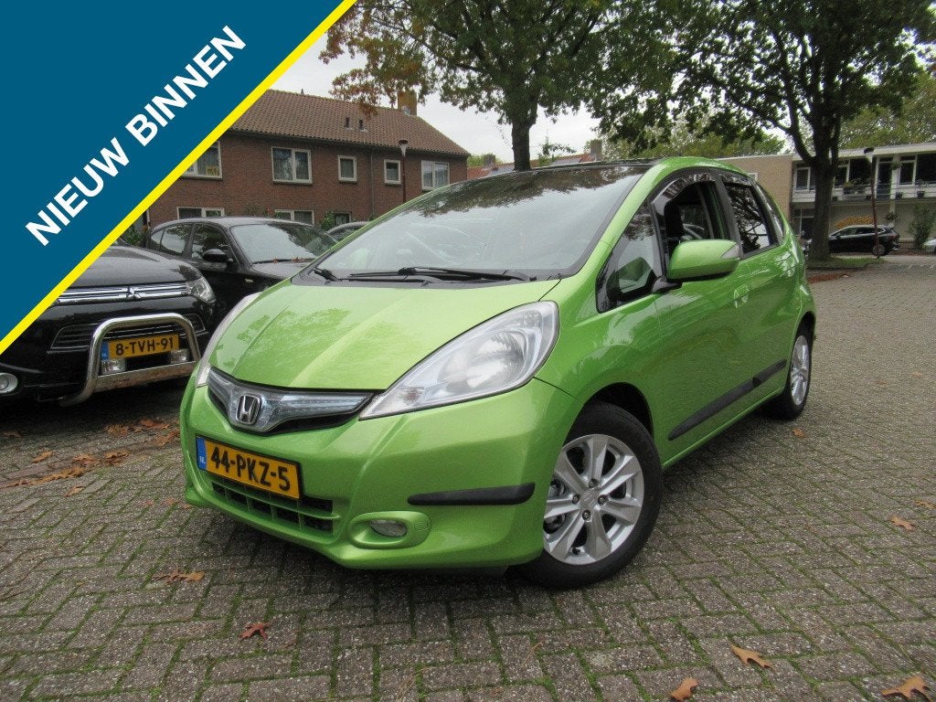 Honda Jazz 1.4 Hybrid PANO/ANDROID NW GR Beurt+Remmen+APK, Auto's, Automaat, Euro 5, Verwarmde buitenspiegels, Gebruikt