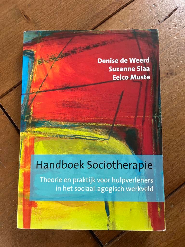 Handboek Sociotherapie - Theorie en praktijk, Ophalen of Verzenden, Gamma, Gelezen, HBO