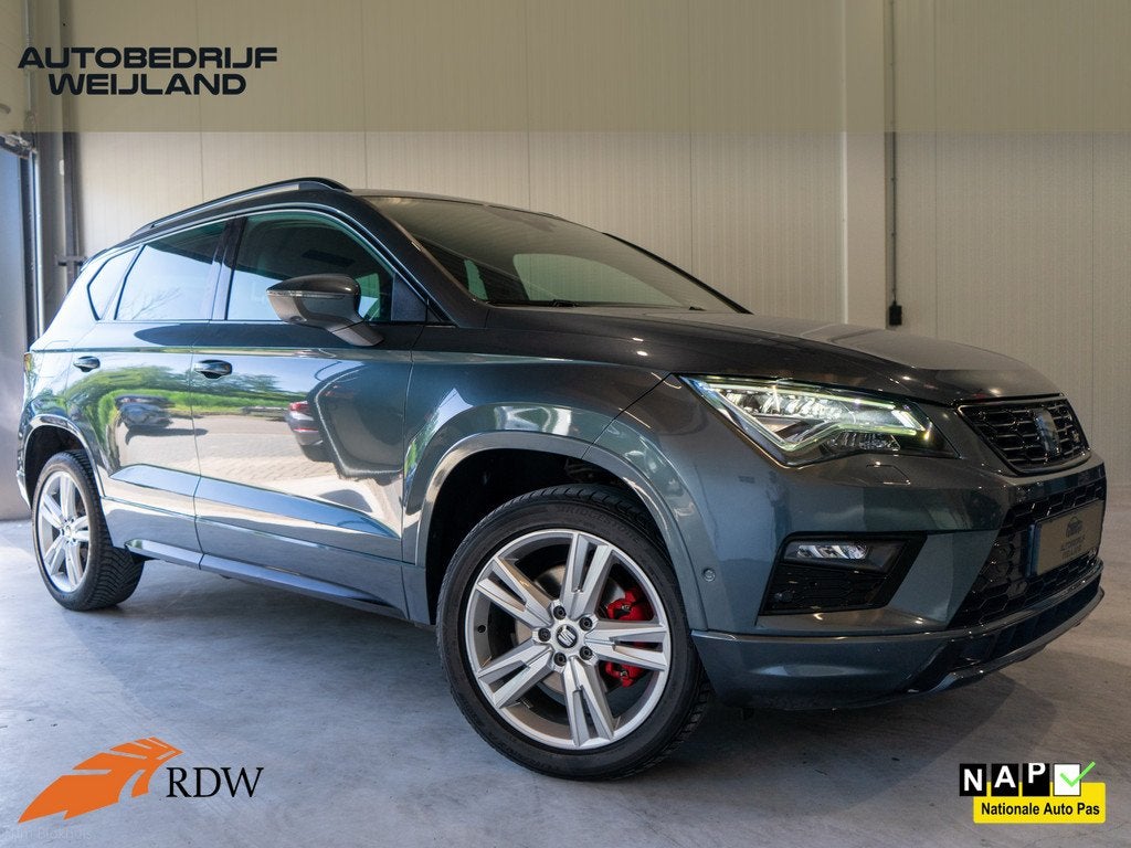SEAT Ateca 1.4 EcoTSI FR Business Intense I FR I Virtual I C, Auto's, Seat, Gebruikt, 4 cilinders, 150 pk, 1600 kg