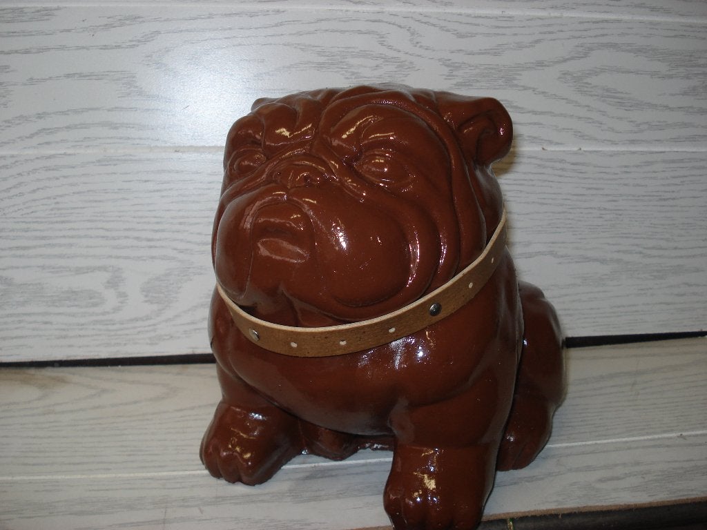 Beeld  Bulldog   Zwaar   Groot  22 CM, Ophalen of Verzenden, Zo goed als nieuw, Dier