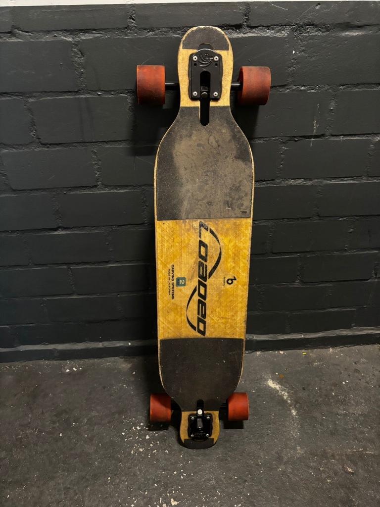 Loaded Dervish longboard, Sport en Fitness, Skateboarden, Ophalen, Gebruikt, Skateboard, Longboard