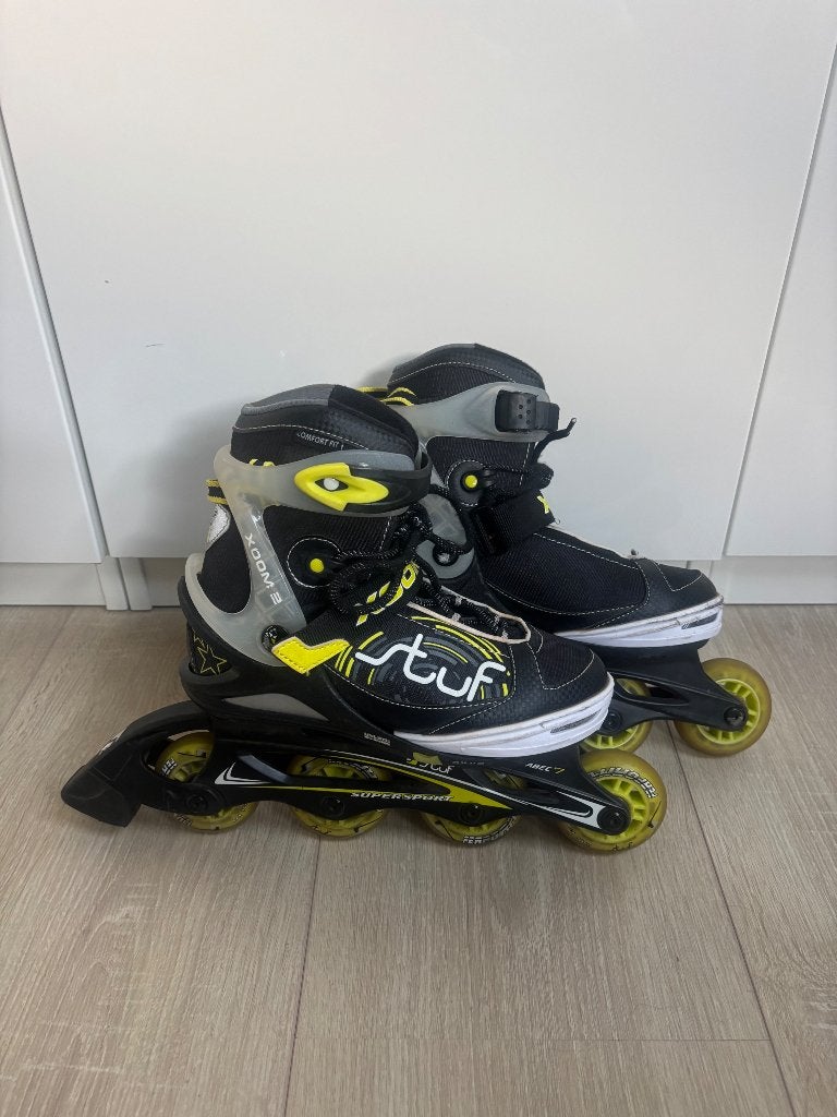 Inline skates Stuf (maat 35 t/m 38), Verstelbaar, Zo goed als nieuw, Inline skates 4 wielen, Dames