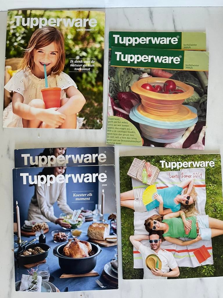 Tupperware catalogus 2020 2004 2014 2005, Ophalen of Verzenden, Overige typen