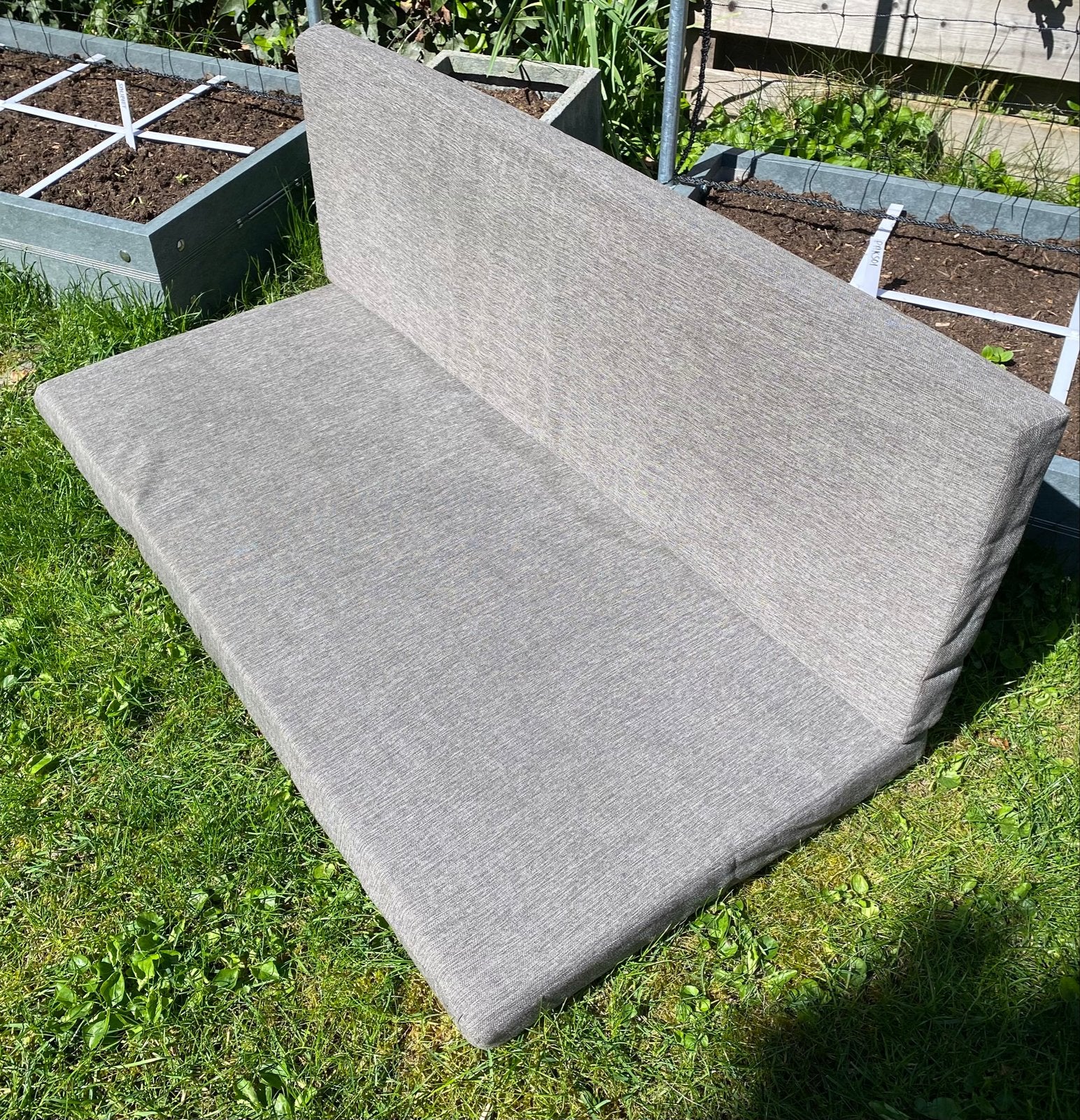 Kussens voor buitenbank/palletbank, Tuin en Terras, Tuinmeubel-accessoires, Ophalen, Gebruikt