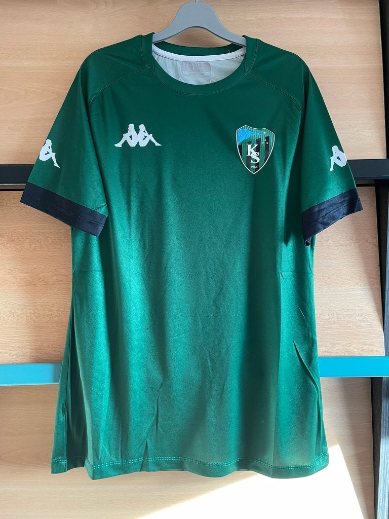 Kocaelispor Turkije Kappa Voetbalshirt Maat M Groen, Kappa, Maat 48/50 (M), Ophalen of Verzenden, Zo goed als nieuw