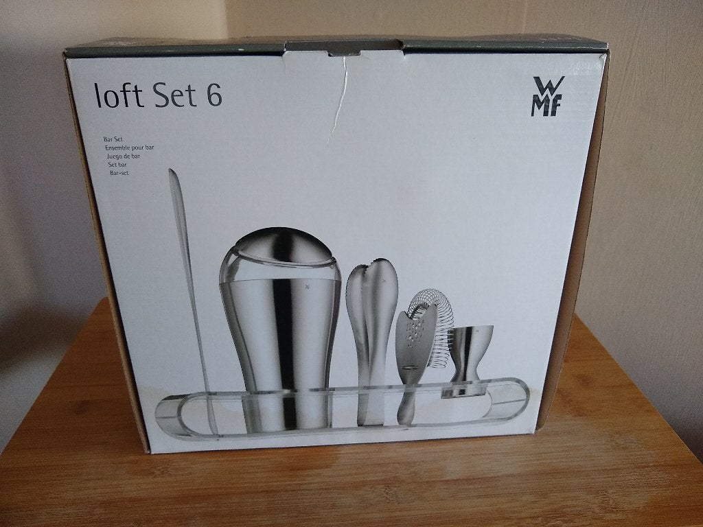 Nieuw! WMF Cocktail Bar Set, Ophalen, Nieuw, Metaal, Zilver
