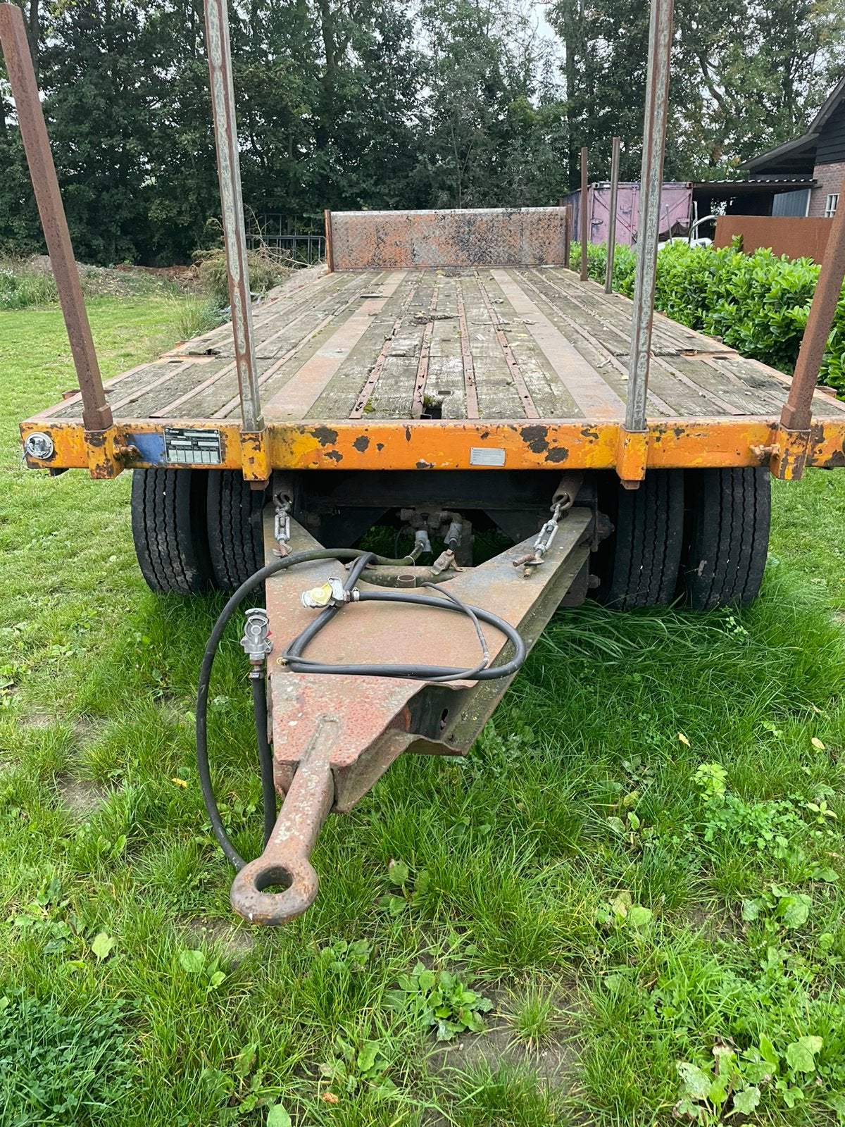 Aanhangwagen, Zakelijke goederen, Ophalen, Transport