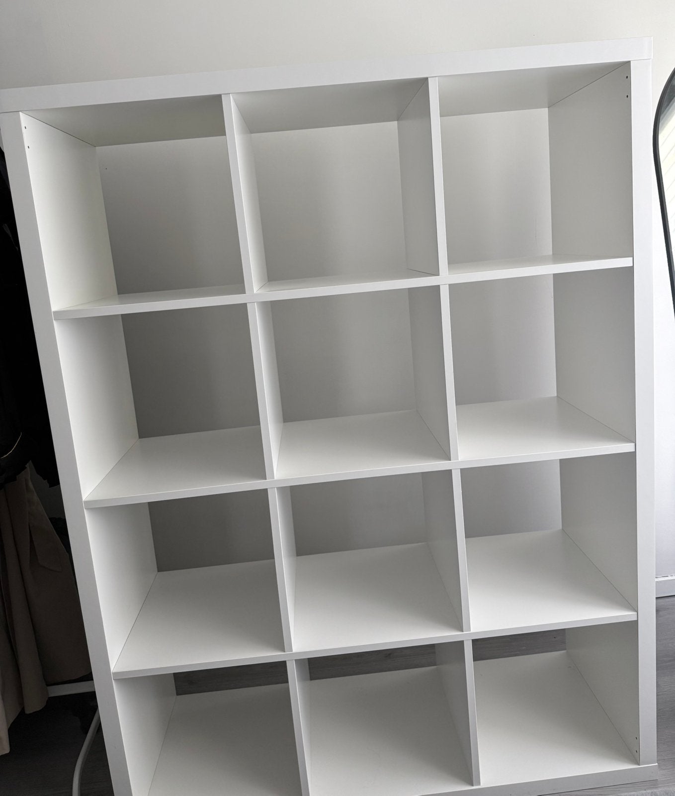 Ikea Witte Vakkenkast (12 Vaks), Huis en Inrichting, Ophalen, /, Gebruikt, 100 tot 150 cm
