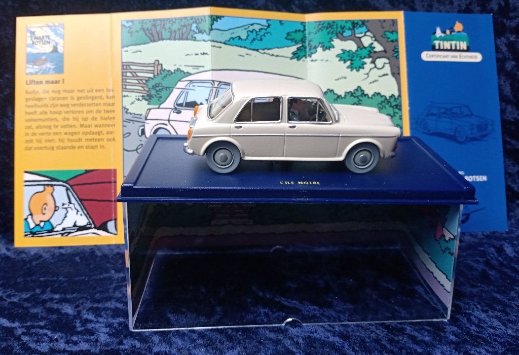 Kuifje auto No. 31 De MG uit "De zwarte rotsen" (MG 1100), Hobby en Vrije tijd, Modelauto's | 1:43, Ophalen of Verzenden, Zo goed als nieuw