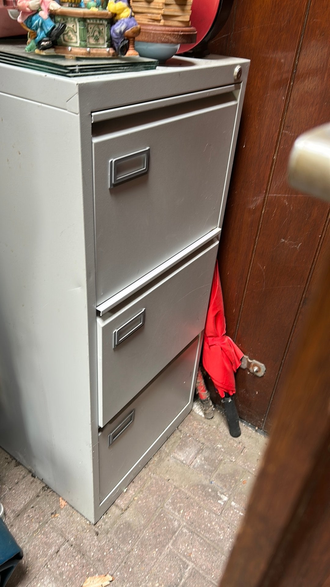 Archiefkast, Huis en Inrichting, Kasten | Roldeurkasten en Archiefkasten, Ophalen, 100 tot 150 cm, 50 tot 100 cm, Zo goed als nieuw