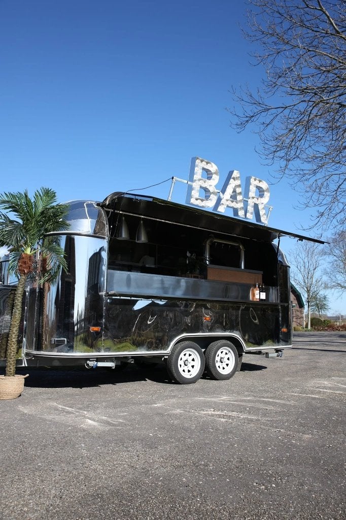 Airstream foodtruck Bar Trailer – Mobiele Bar op Wielen, Ophalen, Zo goed als nieuw