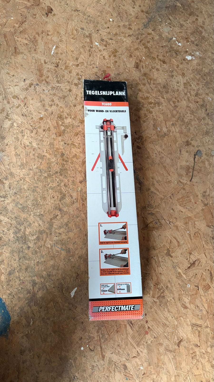 Perfectmate Tegelsnijplank FC600 voor wand- en vloertegels, Overige typen, Nieuw, Minder dan 5 m², Overige materialen