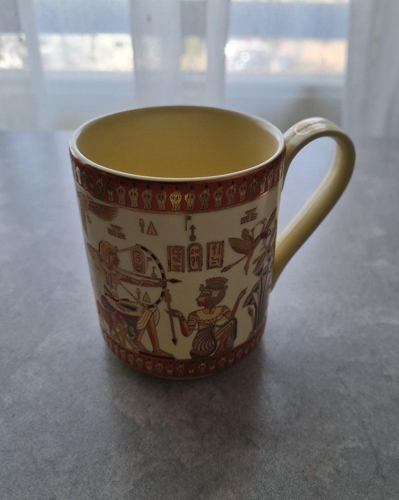 Mooie vintage Egyptische beker - gemerkt - Fathy Mahmoud, Overige materialen, Nieuw, Ophalen of Verzenden, Overige stijlen