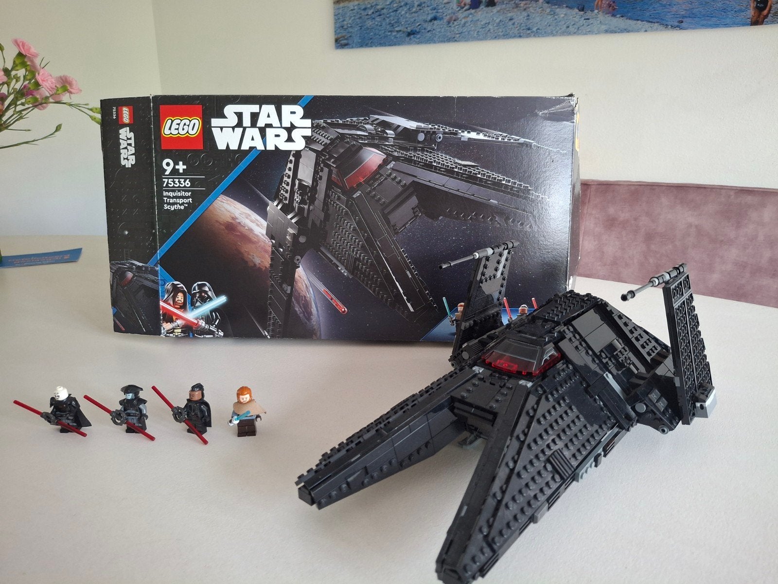 LEGO Star Wars Inquisitor Scythe (75336) - Compleet met doos, Ophalen of Verzenden, Zo goed als nieuw, Actiefiguurtje