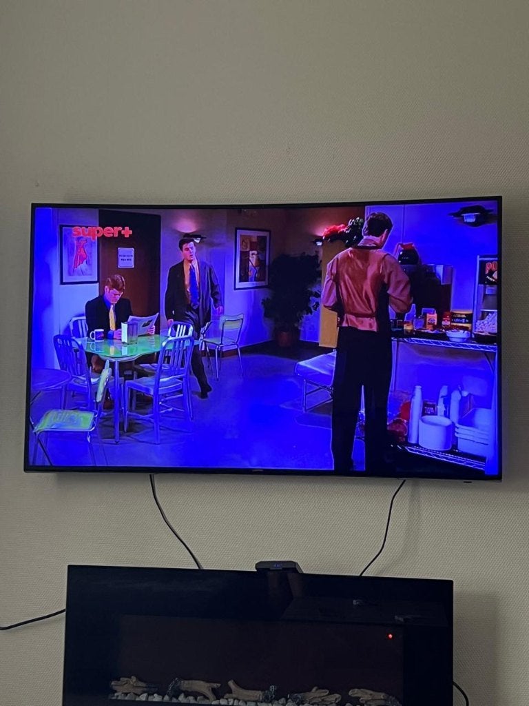 Te Samsung Curved Smart TV van 55 inch UE55HU7100, Ophalen, Gebruikt, 50 Hz, Samsung