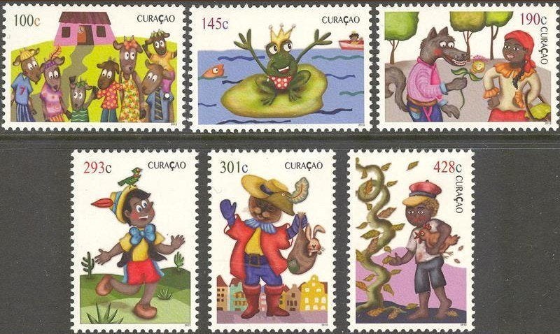 Curacao 172/7 postfris Kinderpostzegels 2013, Ophalen of Verzenden, Postfris