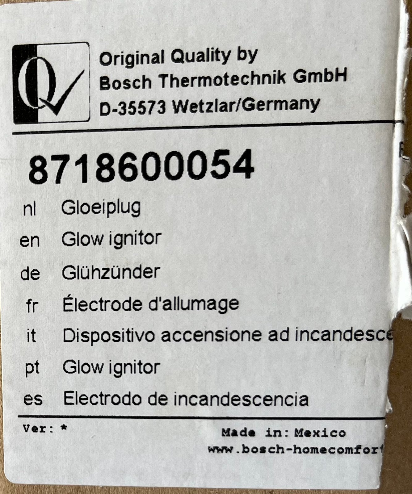 Gloeiplug, 30 tot 80 cm, Radiator, Minder dan 60 cm, Ophalen of Verzenden
