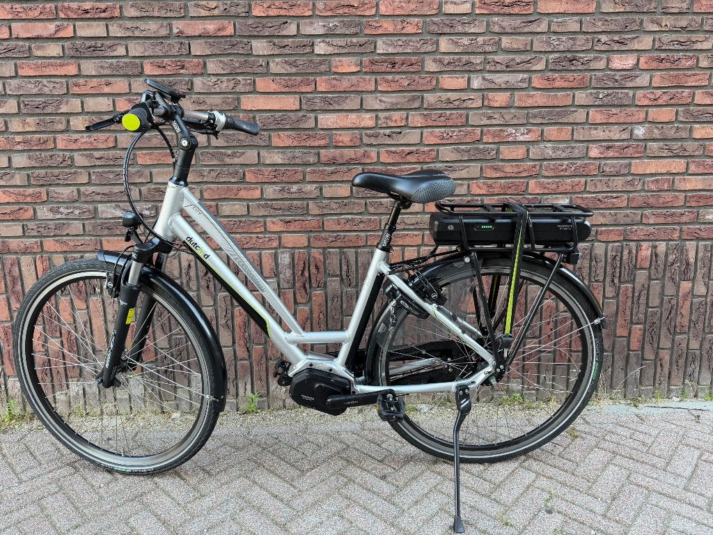 Gave Dutch ID City elektrische damesfiets met middenmotor, 28 inch, Velgrem, Zo goed als nieuw, Ophalen