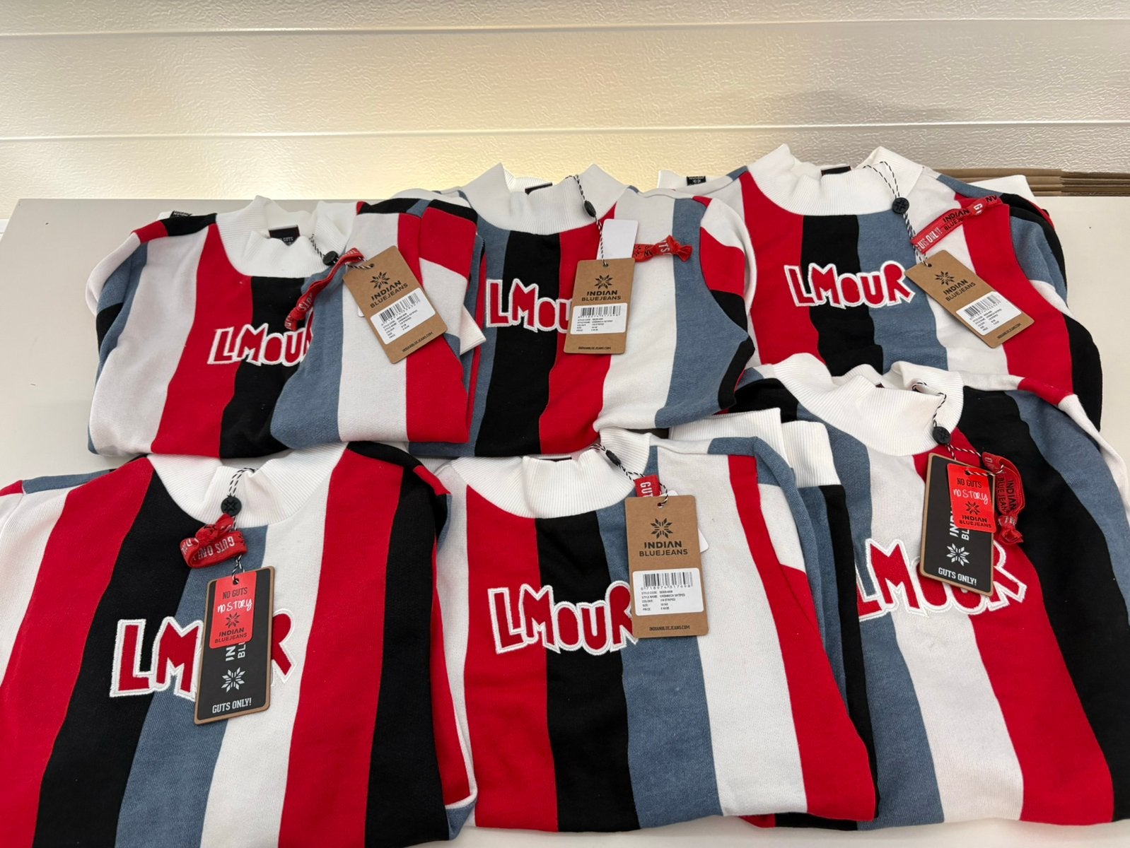 Partij Indian Blue Jeans Truien 6 stuks, Ophalen of Verzenden, Nieuw, Maat 128