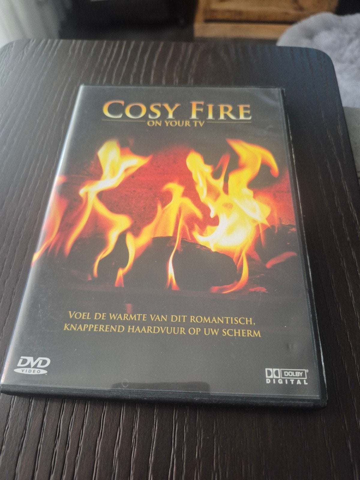 Cosy Fire On Your TV DVD - Romantisch knapperend haardvuur, Alle leeftijden, Ophalen of Verzenden, Gebruikt