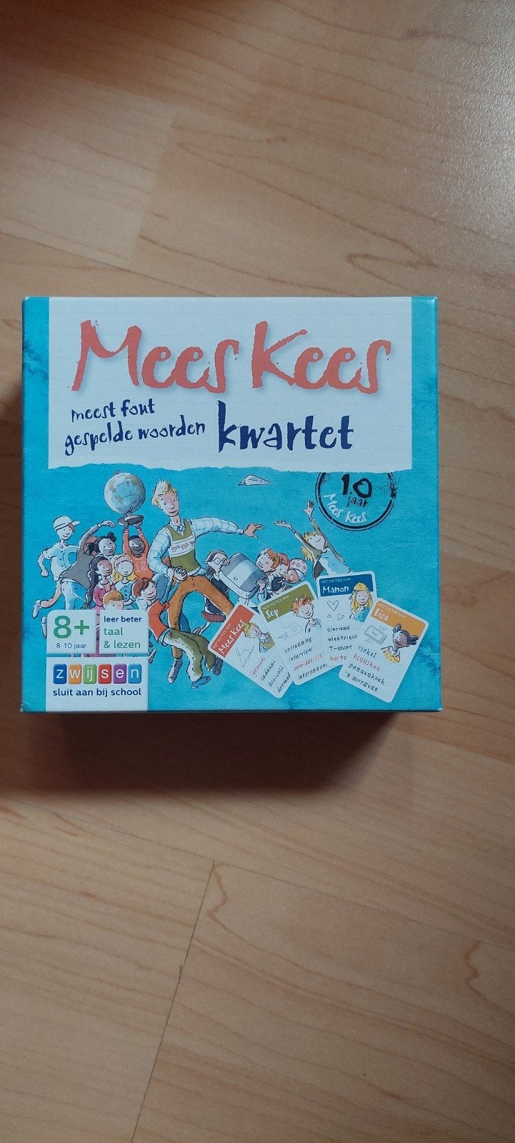 Mees Kees: Meest Fout Gespelde Woorden Kwartet, Drie of vier spelers, Ophalen of Verzenden, Zo goed als nieuw, Zwijsen