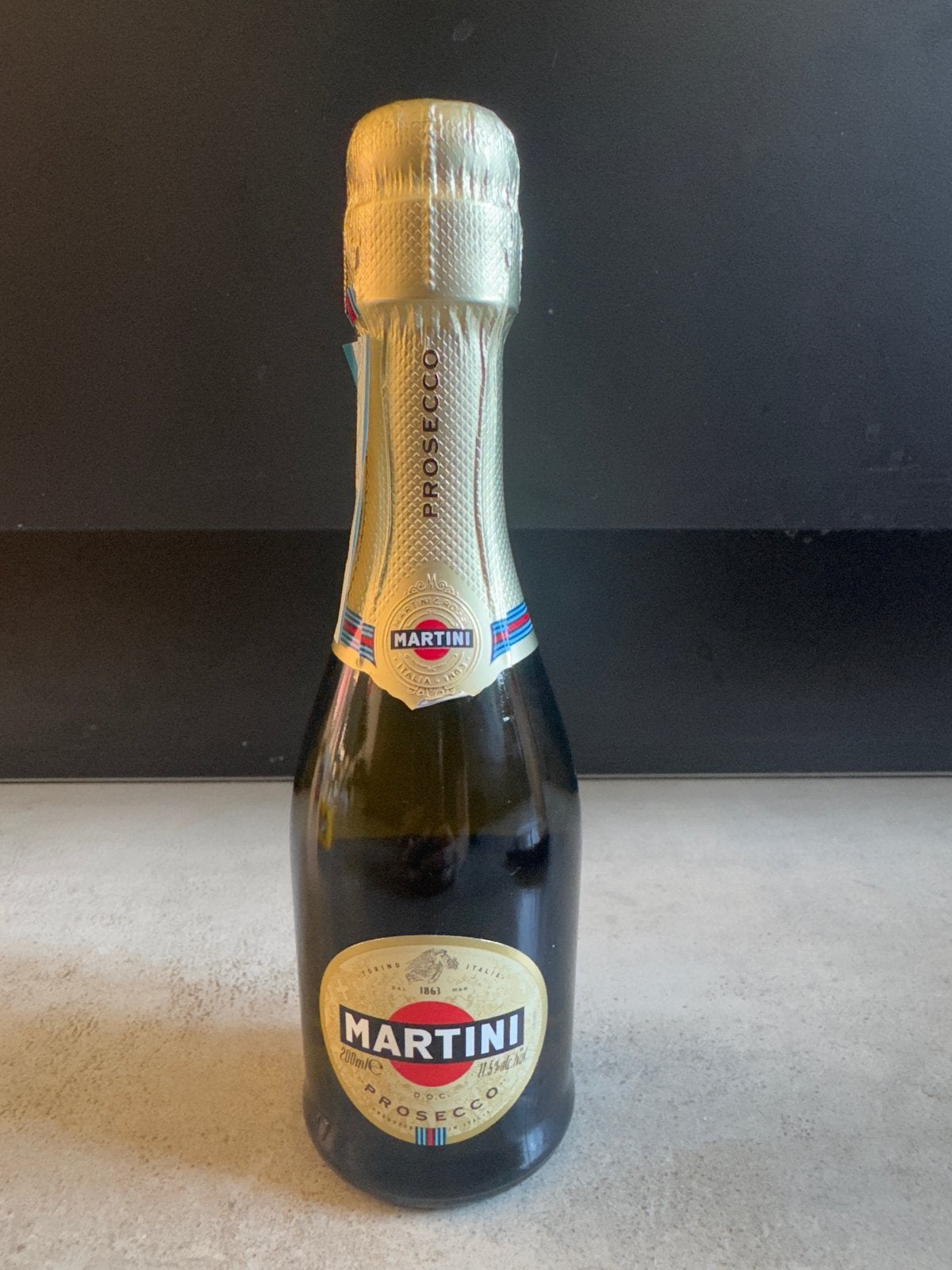 Martini Prosecco D.O.C. Mini Flesje, Verzamelen, Wijnen, Ophalen of Verzenden, Nieuw, Italië, Overige typen
