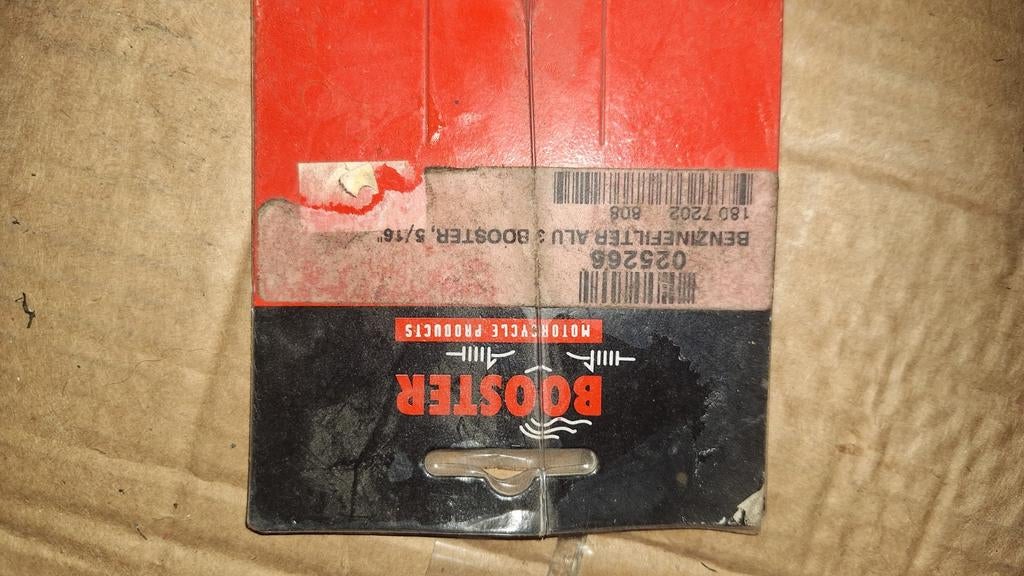 Booster benzinefilter alu 3 5/16", Ophalen of Verzenden, Nieuw