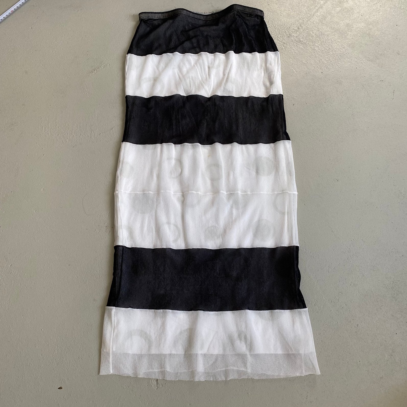 Lange strakke rok maat 36, Kleding | Dames, Verzenden, Zwart, Zo goed als nieuw, Maat 36 (S)