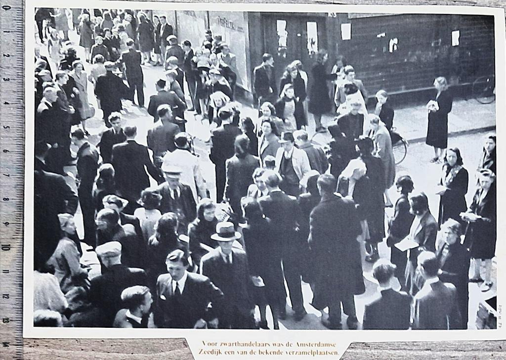 Amsterdam 1943, de zwarthandelaren op de Zeedijk, Verzenden, 1940 tot 1960, Gebruikt, Overige onderwerpen