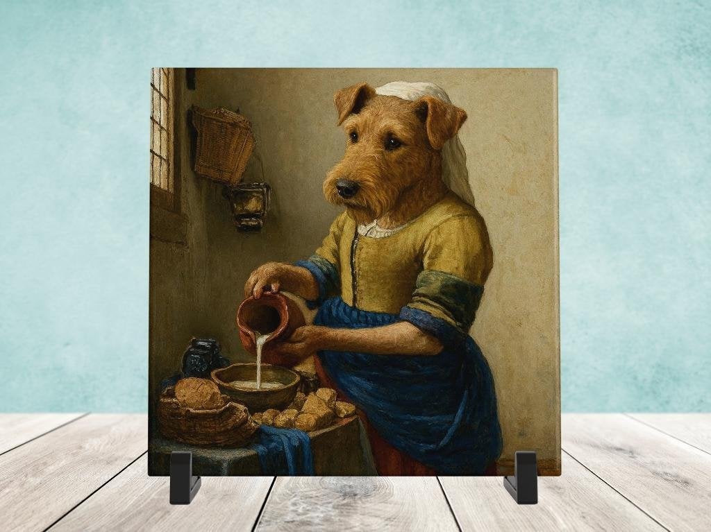 het Melkmeisje - Airedale Terrier, Verzenden, Nieuw