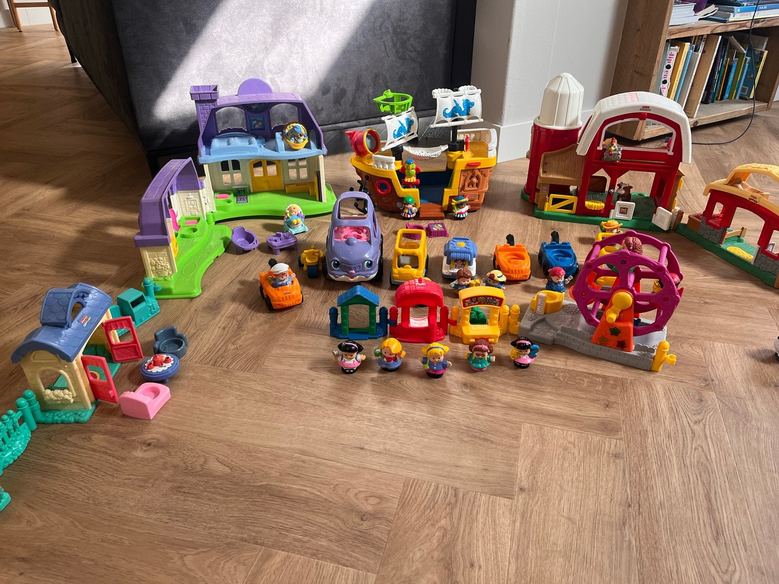 Grote Fisher-Price Little People speelset met veel extra's, Ophalen, Gebruikt, Jongen of Meisje