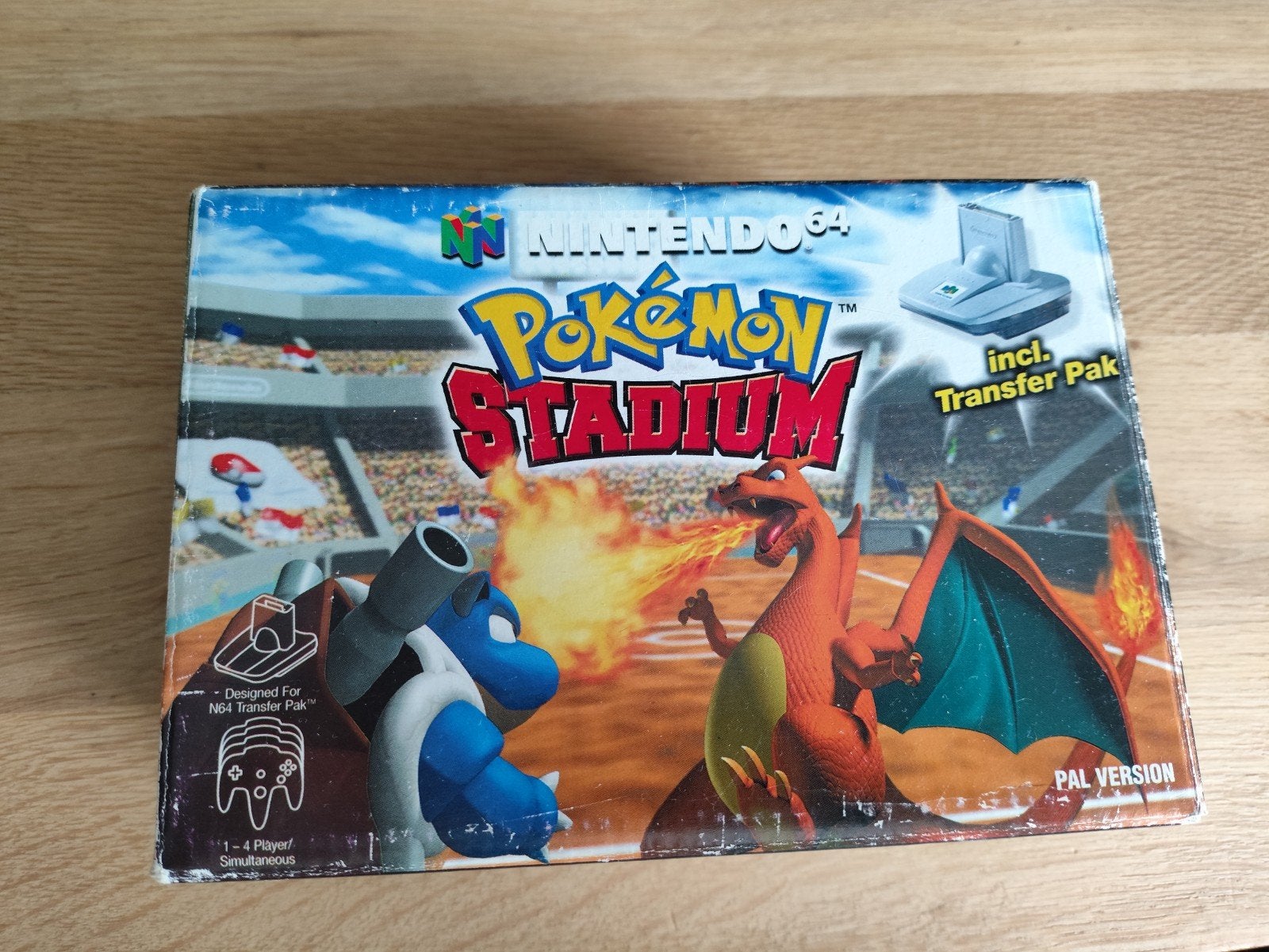 Pokémon Stadium N64 compleet met Transfer Pak, Ophalen of Verzenden, Gebruikt, Avontuur en Actie