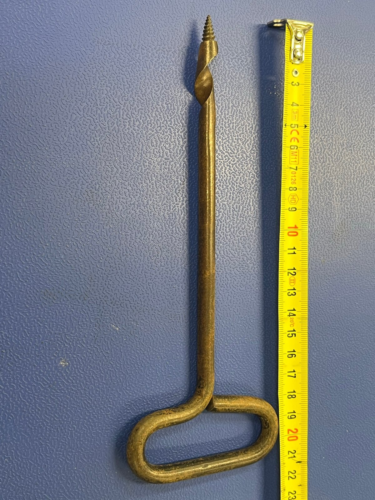 Antieke handboor met T-handvat, Ophalen of Verzenden