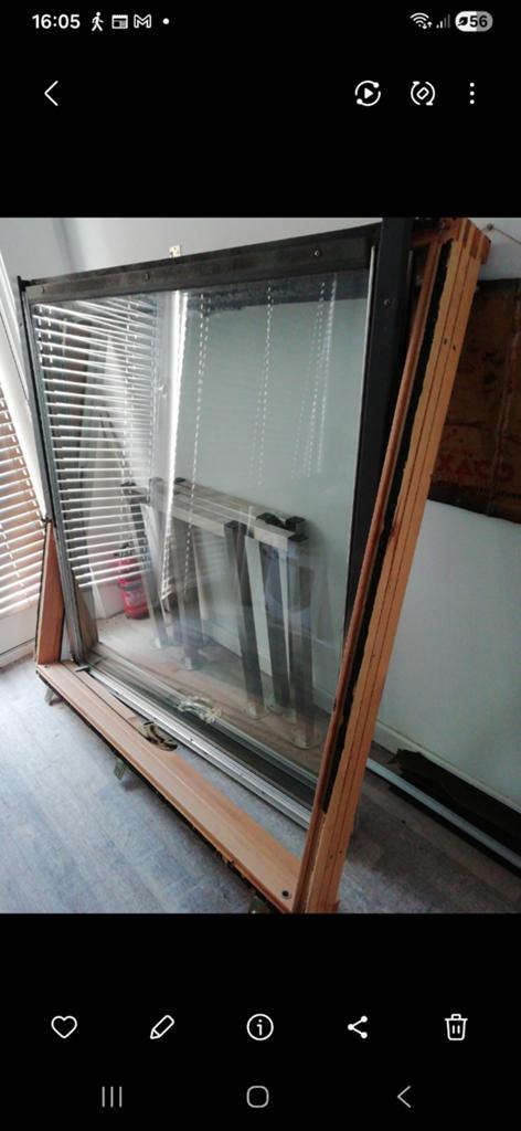 Fakro dakraam dubbelglas, Doe-het-zelf en Verbouw, Kozijnen en Schuifpuien, Raamkozijn, 75 tot 150 cm, Hout, Ophalen