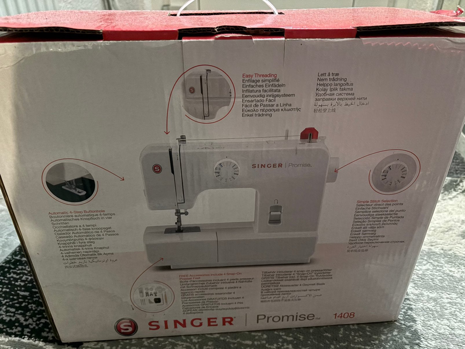 Nieuw, ongeopend singer, Ophalen of Verzenden, Nieuw, Naaimachine, Singer