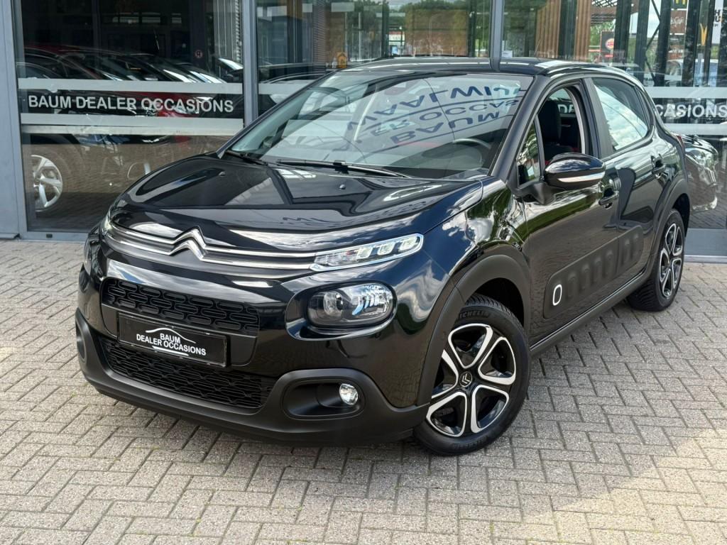 Citroen C3 1.2 PT BUSINESS AUTOMAAT AIRCO CRUISE, Gebruikt, 1199 cc, Electronic Stability Program (ESP), Zwart