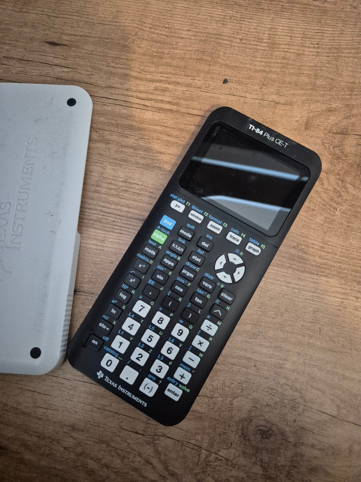 Texas Instruments TI-84 Plus CE-T, Diversen, Ophalen of Verzenden, Grafische rekenmachine, Zo goed als nieuw