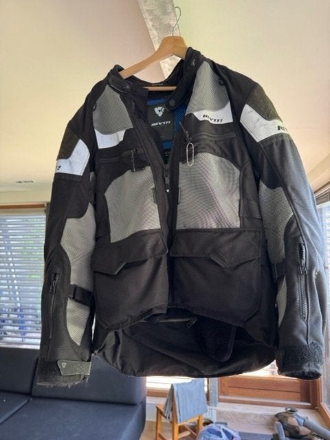 Revit Cayenne Pro Jas (L) Ultieme doorwaai-jas., Motoren, Kleding | Motorkleding, Ophalen of Verzenden, Tweedehands, Jas | textiel