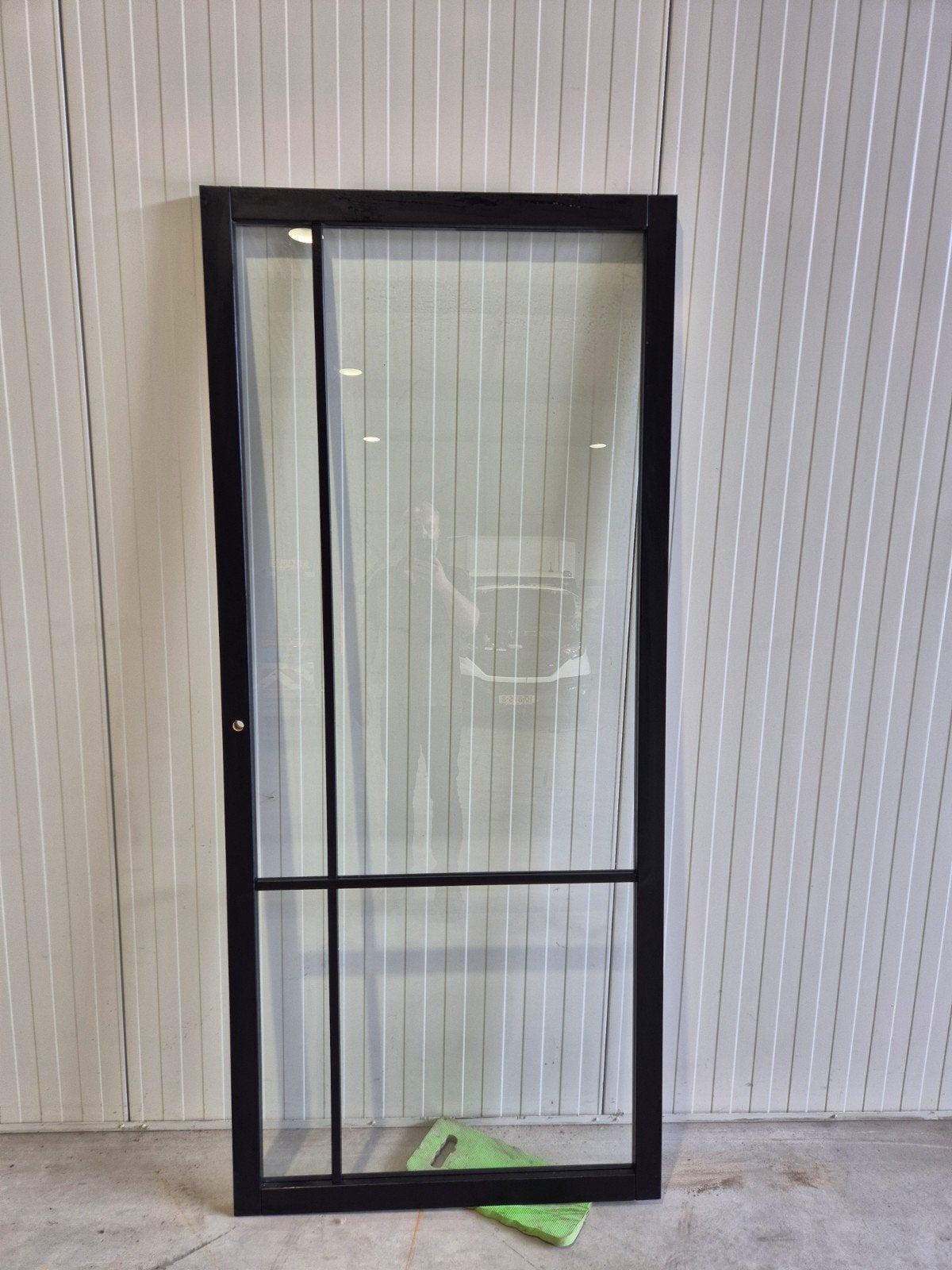 Skantrae Binnendeur Deep Black, Ophalen, Binnendeur, Nieuw, Glas