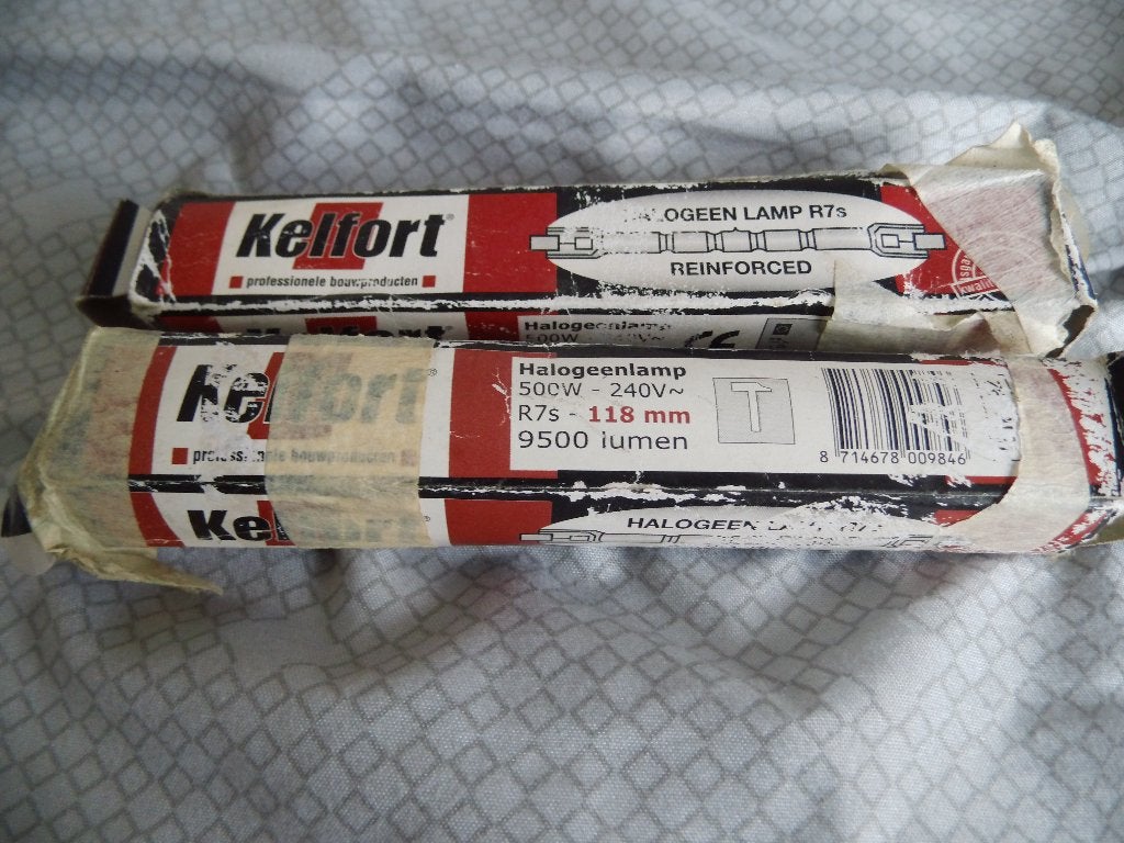 2 losse halogeen lamp, Ophalen of Verzenden, Nieuw