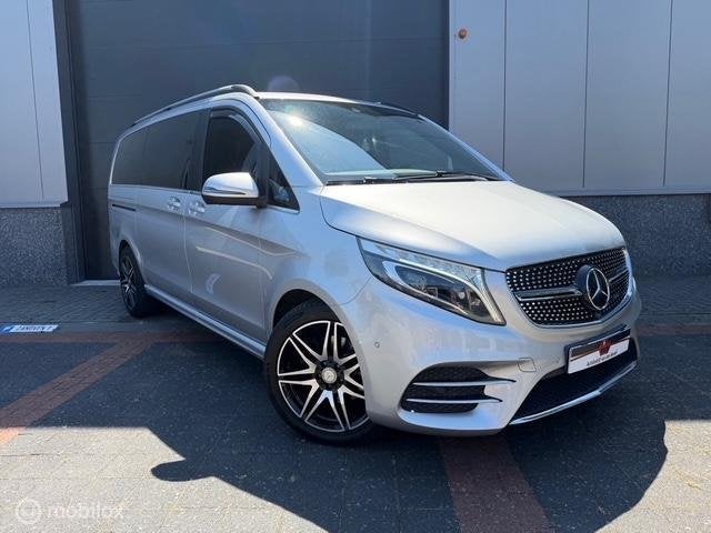 Mercedes V-klasse 250d Extra Lang Avantgarde Edition, Auto's, Mercedes-Benz, Achterwielaandrijving, Gebruikt, Zwart, Leder
