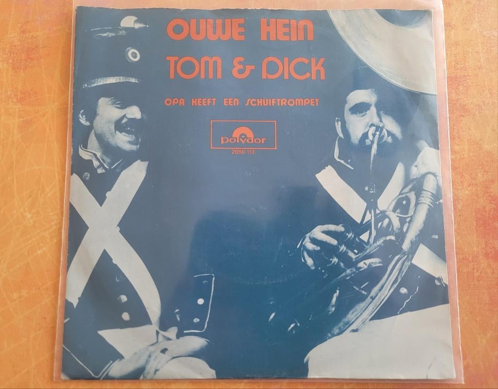Tom & Dick - Ouwe Hein - Opa heeft een schuiftrompet, Ophalen, Zo goed als nieuw, Overige formaten, Levenslied of Smartlap