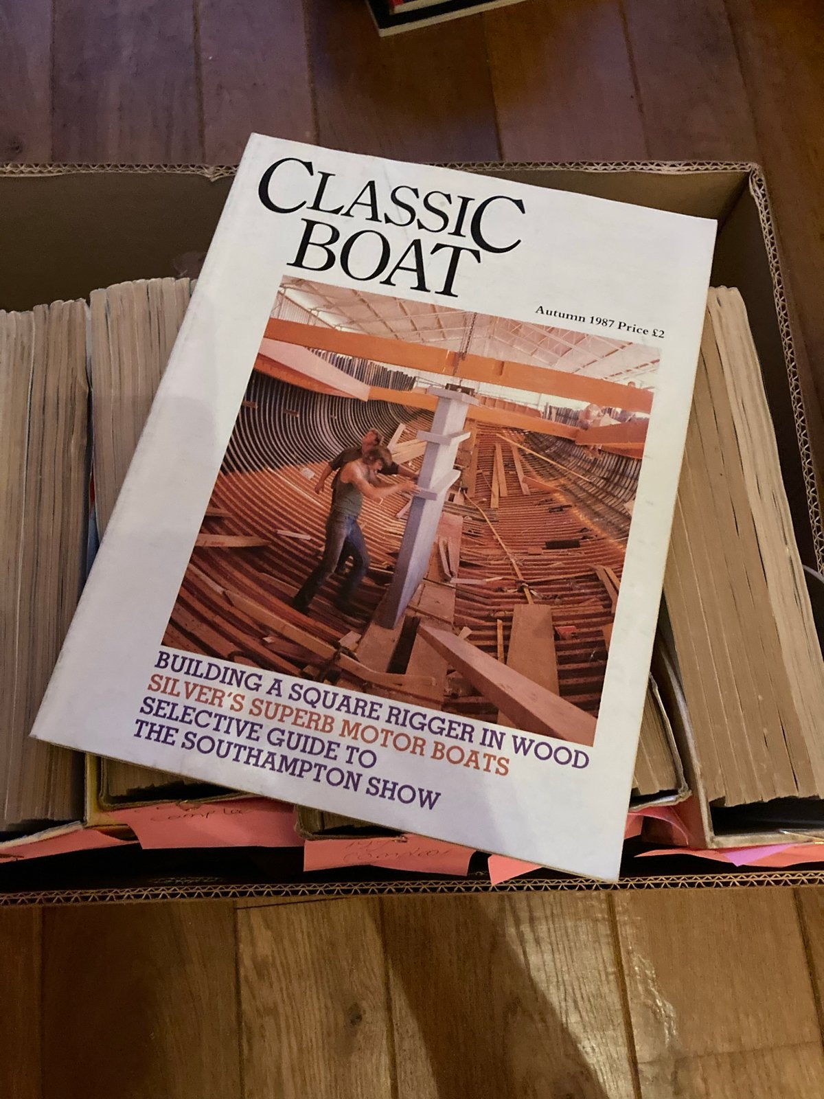 Grote collectie van tijdschrift Classic Boat (1987-2026), Boeken, Ophalen, Gelezen, Overige typen
