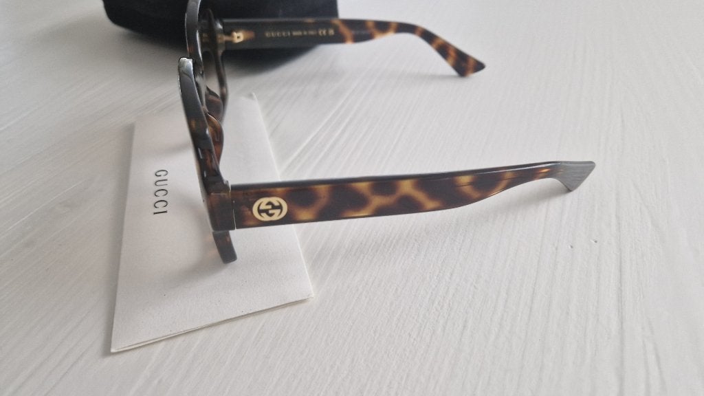 Gucci classic zonnebril bruin /tijdloos NIEUW orgineel, Overige merken, Zonnebril, Bruin, Nieuw