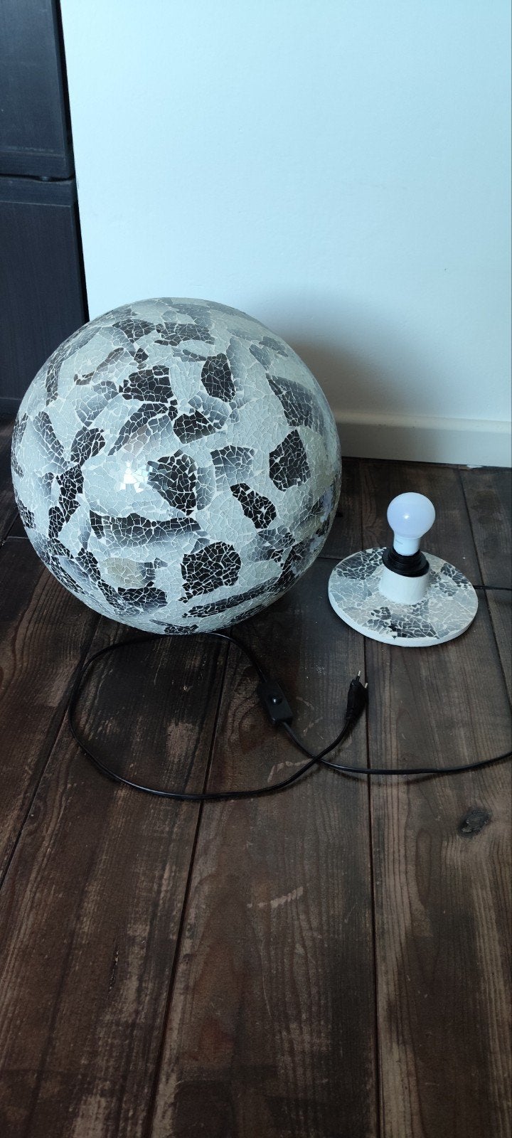 Mosaic vloer /tafel lamp, Ophalen, Minder dan 100 cm