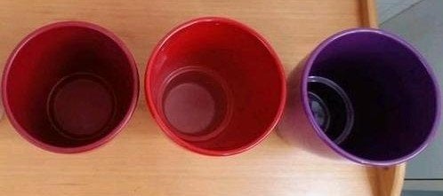 Bloempotten keramisch diverse kleuren en maten VANAF € 3,00, Rond, Binnen, Ophalen of Verzenden, Zo goed als nieuw