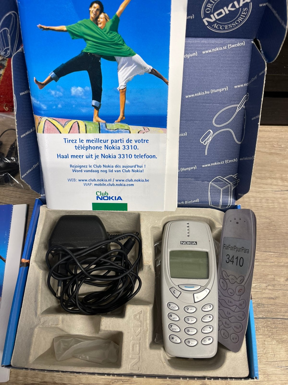 Nokia 3310, Ophalen, Blauw, Geen camera, Zo goed als nieuw