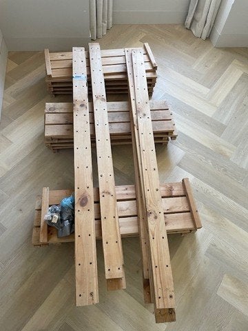 stellage, Huis en Inrichting, Kasten | Stellingkasten, Ophalen, Gebruikt